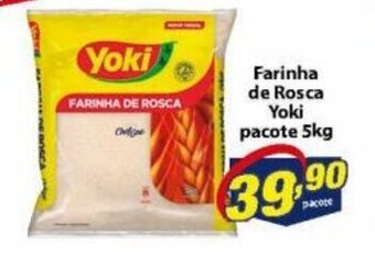 Vencedor Atacadista Farinha de Rosca Yoki pacote 5kg oferta