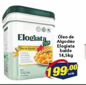 Vencedor Atacadista Oleo de Algodao Elogiata balde 14.5kg oferta