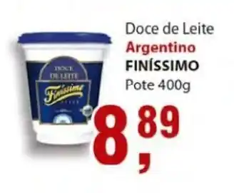 Supermercados Mundial Doce de leite Argentino Finissimo 400g oferta