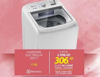 Lavadora Electrolux LED17