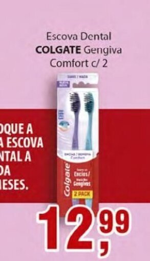 Supermercados Mundial Escova Dental Colgate Gengiva Comfort c/2 oferta