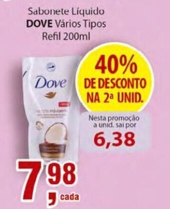 Supermercados Mundial Sabonete Liquido Dove 200ml oferta