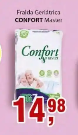 Supermercados Mundial Fralda Geriatrica Confort Master oferta