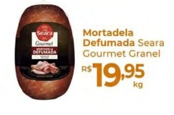 Supermercados Mundial Mortadela Defumada Seara Gourmet granel oferta