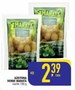 Mercantil Rodrigues Azeitona verde maratá 100g oferta