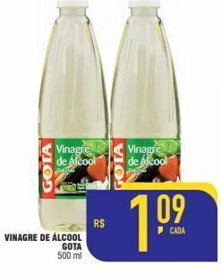 Vinagre de álcool gota 500ml