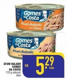 Atum ralado gomes da costa 170g