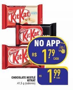 Mercantil Rodrigues Chocolate nestlé kit kat 41,5g oferta