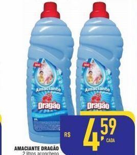 Mercantil Rodrigues Amaciante dragão 2lt oferta