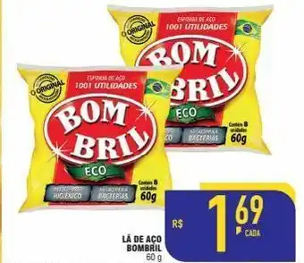 Mercantil Rodrigues Lã de aço bombril oferta
