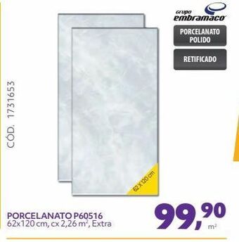 Telhanorte Porcelanato oferta