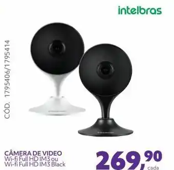 Câmera de vídeo