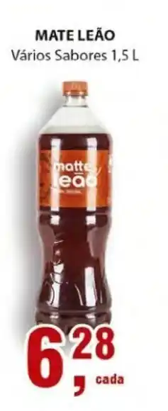 Supermercados Mundial Mate Leao varios sabores 1.5L oferta