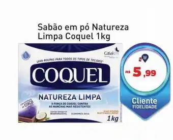 Sabão em pó coquel 1kg