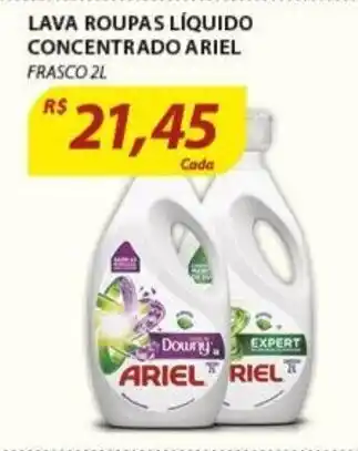 Assaí Atacadista Lava roupas Liquido Concentrado Ariel 2L oferta