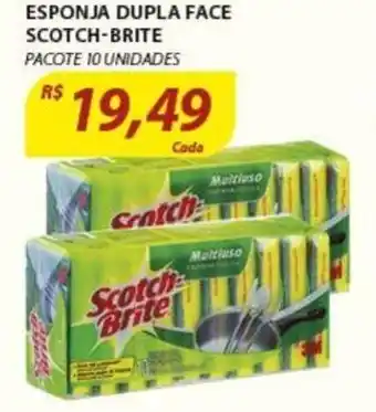 Esponja Dupla Face Scotch-Brite