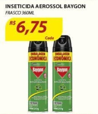 Assaí Atacadista Inseticida Aerossol Baygon 360ml oferta