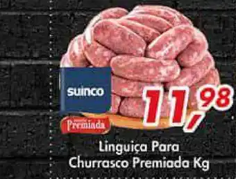 Linguica Para Churrasco Premiada 1kg