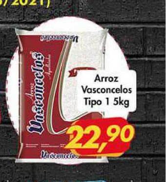 Barbosão Extra Supermercados Arroz Vasconcelos Tipo 1 5kg oferta