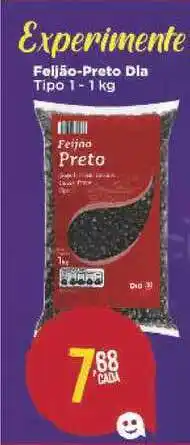 Dia Feijão-preto Dia Tipo 1 1kg oferta