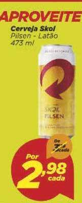 Dia Cerveja Skol Pilsen 473ml oferta