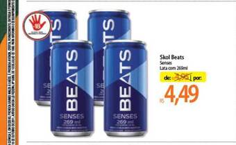 Atacadão Skol Beats Senses 269ml oferta