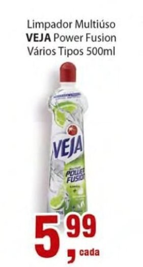Limpador Multiuso Veja Power Fusion 500ml