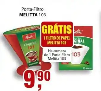 Supermercados Mundial Porta Fitro Melitta 103 oferta
