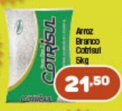 Costazul Supermercados Arroz Branco Cotrisul 5kg oferta
