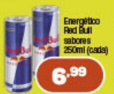 Costazul Supermercados Energetico Red Bull sabores 250ml oferta