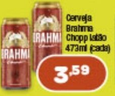Costazul Supermercados Cerveja Brahma Chopp Latao 473ml oferta