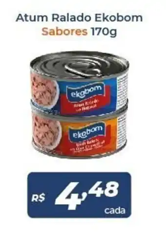 Atakarejo Atum Ralado Ekobom Sabore 170g oferta