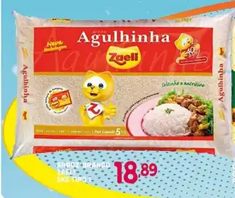 Bom Dia Arroz branco zaeli 5kg tipo 1 oferta