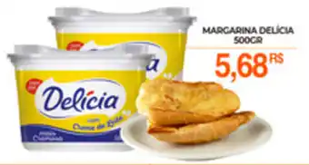 Mercadão Atacadista Margarina Delicia 500g oferta