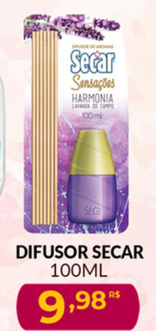 Mercadão Atacadista Difusor Secar 100ml oferta