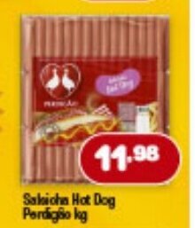 Costazul Supermercados Salsicha Hot Dog Perdigao 1kg oferta
