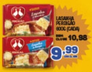 Costazul Supermercados Lasanha Perdigao 600g oferta
