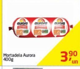 Tenda Atacado Mortadela aurora 400g oferta