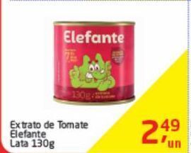 Extrato de tomate elefante 130g