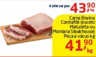 Tenda Atacado Carne bovina contrafilé kg oferta