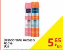 Desodorante above 90g