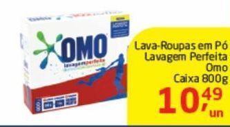 Tenda Atacado Lava-roupas em pó omo 800g oferta