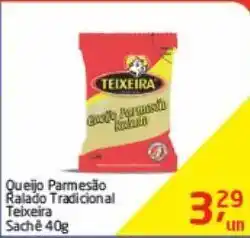 Queijo parmesão ralado teixeira