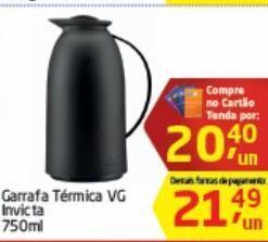Tenda Atacado Garrafa térmica invicta 750ml oferta