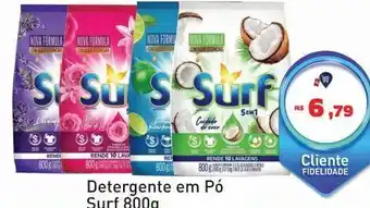 Detergente em pó surf 800 g