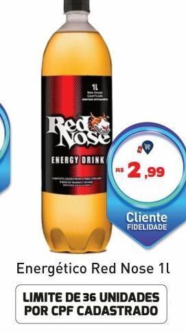 Tonin Superatacado Energético red nose 1l oferta