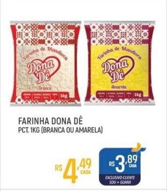 Supermercado Guará Farinha Dona De pct 1kg oferta