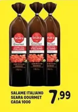 Salame Italiano Seara Gourmet cada 100g