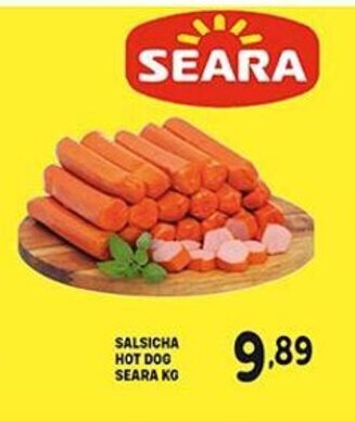Bom Dia Salsicha Hot Dog Seara 1kg oferta