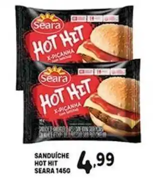Bom Dia Sanduiche Hot Hit Seara 145g oferta